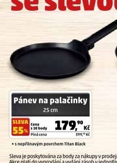 Pánev na palačinky 25 cm