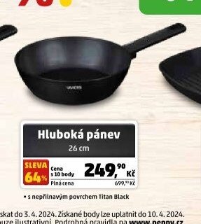 Hluboká pánev 26 cm