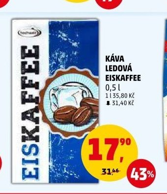 KÁVA LEDOVÁ EISKAFFEE
