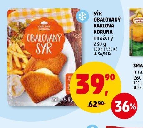SÝR OBALOVANÝ KARLOVA KORUNA