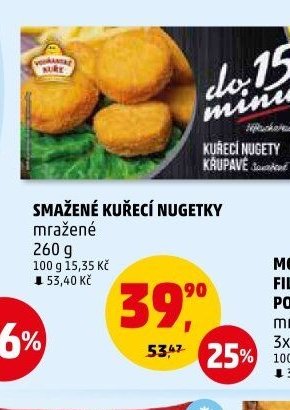 SMAŽENÉ KUŘECÍ NUGETKY