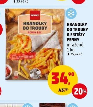 HRANOLKY DO TROUBY A FRITÉZY PENNY
