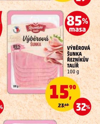 Výběrová šunka Řezníkův talíř