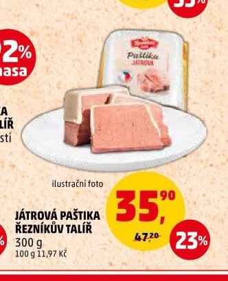 Játrová paštika Řezníkův talíř