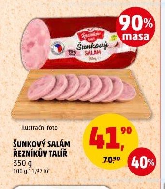 ŠUNKOVÝ SALÁM ŘEZNÍKŮV TALÍŘ