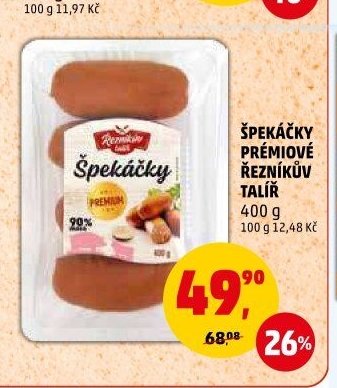 ŠPEKÁČKY PRÉMIOVÉ ŘEZNÍKŮV TALÍŘ
