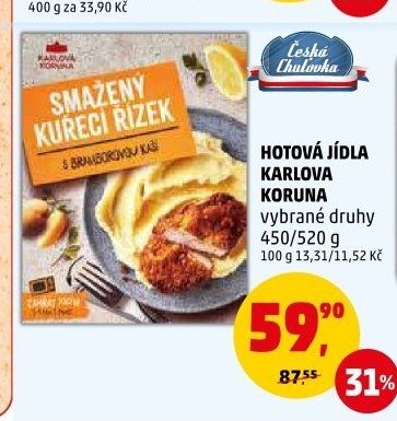 HOTOVÁ JÍDLA KARLOVA KORUNA