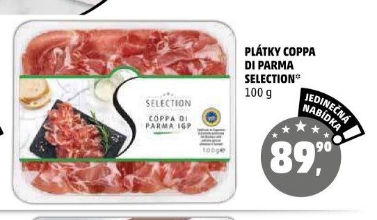 PLÁTKY COPPA DI PARMA SELECTION