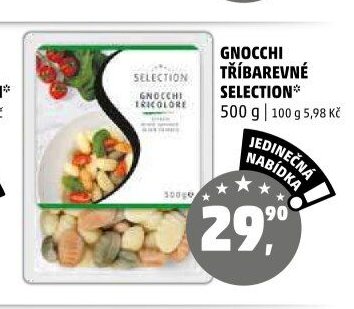 GNOCCHI TŘÍBAREVNÉ SELECTION