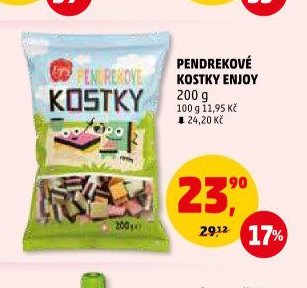 Pendrekové kostky Enjoy