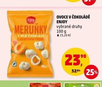Ovoce v čokoládě Enjoy
