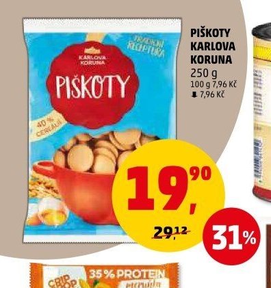Piškoty Karlova Koruna 250 g