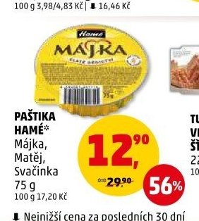 Paštika Hamé 75 g