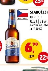 Staročech nealko 0,5 l