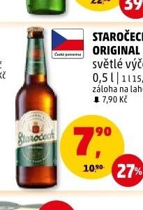 Staročech Original světlé výčepní 0,5 l