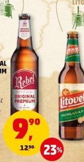 Rebel Original Premium světlý ležák 0,5 l
