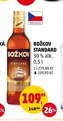 BOŽKOV STANDARD 30 % alk.