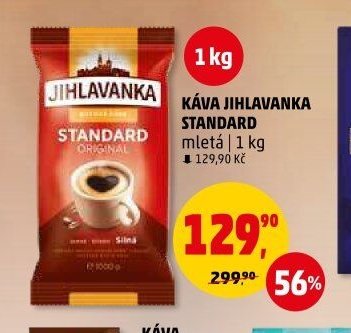 KÁVA JIHLAVANKA STANDARD mletá