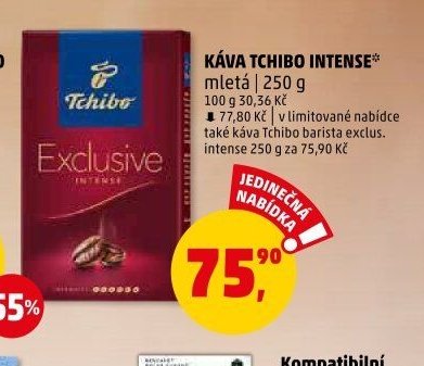 KÁVA TCHIBO INTENSE mletá