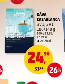 KÁVA CASABLANCA 3v1, 2v1