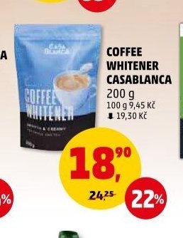 COFFEE WHITENER CASABLANCA