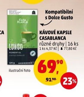 KÁVOVÉ KAPSLE CASABLANCA