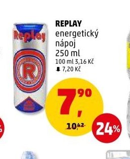 REPLAY energetický nápoj