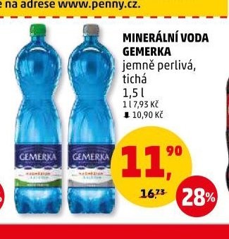 Minerální voda Gemerka