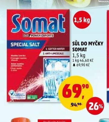 Sůl do myčky Somat