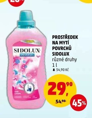 Prostředek na mytí povrchů Sidolux