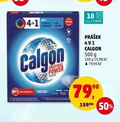 Prášek 4v1 Calgon