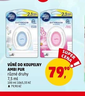 Vůně do koupelny Ambi Pur