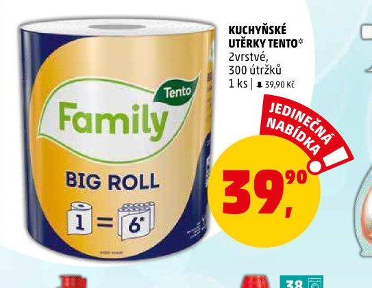 Kuchyňské utěrky Tento Family Big Roll