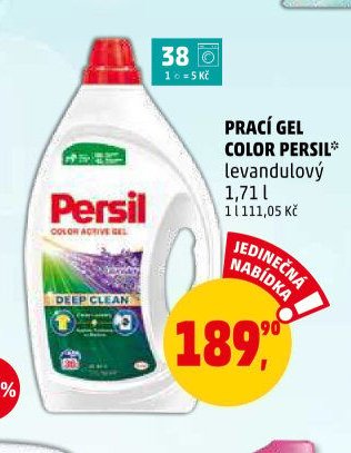 Prací gel Color Persil levandulový