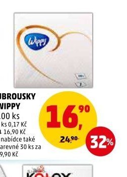 Ubrousky Wippy 100 ks