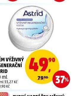 Krém výživný regenerační Astrid 150 ml