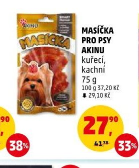 Masíčka pro psy Akinu