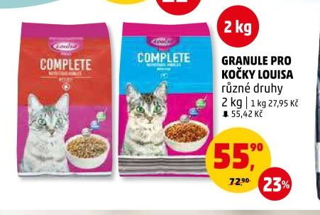 Granule pro kočky Louisa