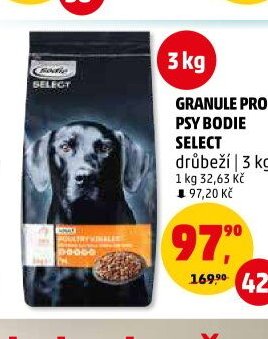 Granule pro psy Bodie Select