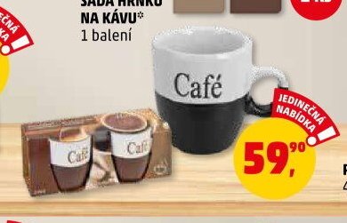 Sada hrnků na kávu