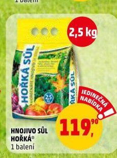 HNOJIVO SŮL HOŘKÁ