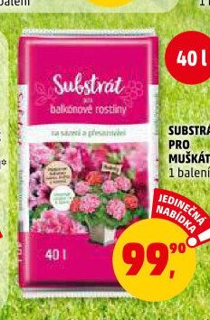 SUBSTRÁT PRO MUŠKÁTY