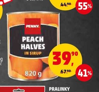 BROSKVE PŮLENÉ PENNY
