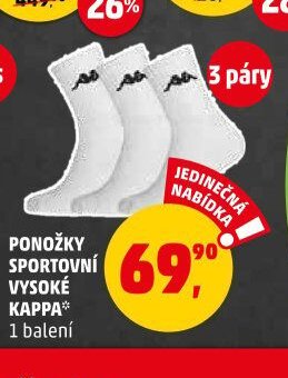 PONOŽKY SPORTOVNÍ VYSOKÉ KAPPA
