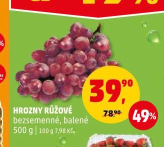HROZNY RŮŽOVÉ