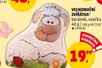 Čokoládový beránek