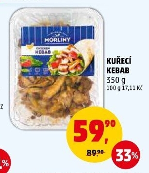 Kuřecí kebab Morliny
