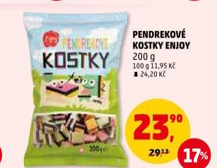 Pendrekové kostky Enjoy