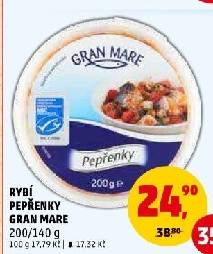 Rybí pepřenky Gran Mare
