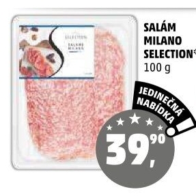 Salám Milano Selection